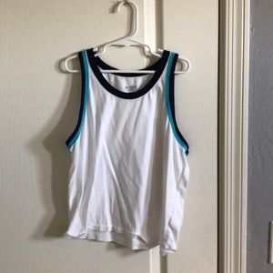 White tank top